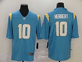 Nike Chargers 10 Justin Herbert Light Blue 2020 NFL Draft First Round Pick Vapor Untouchable Limited Jersey,baseball caps,new era cap wholesale,wholesale hats